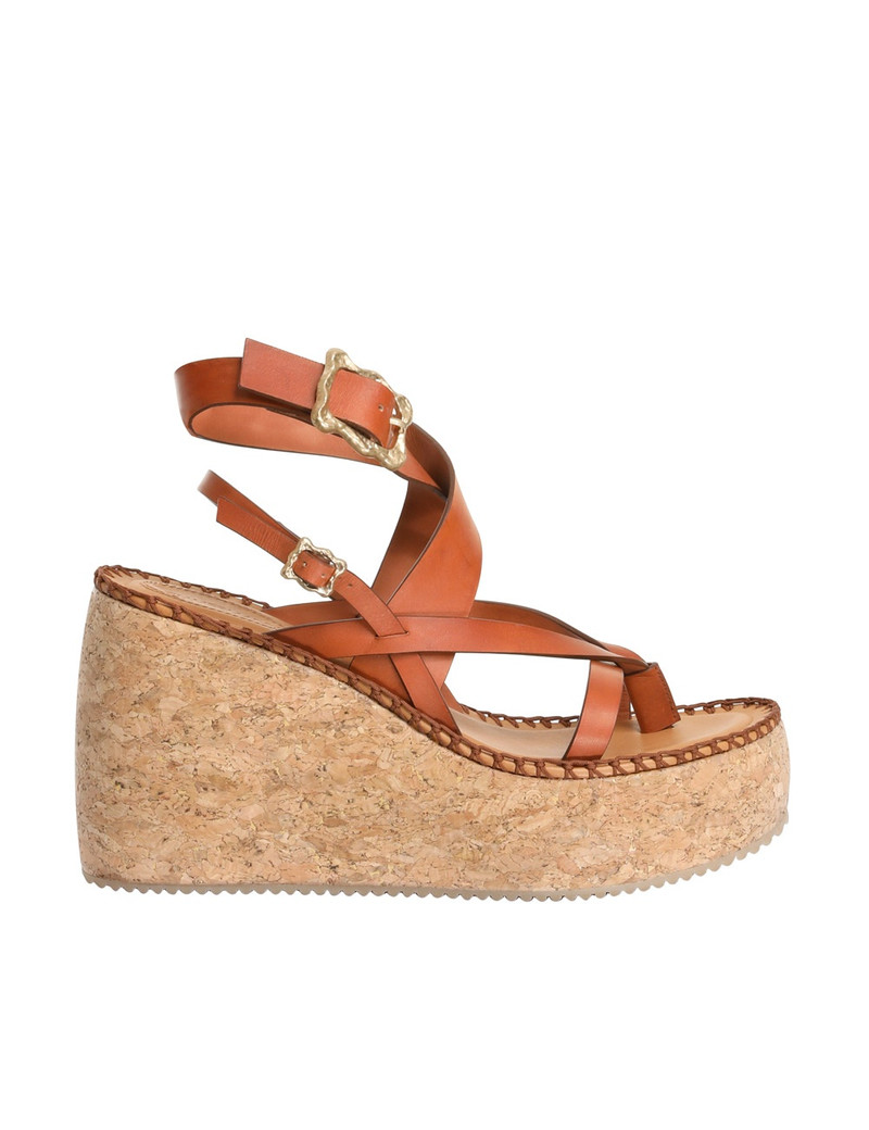 MULTI-STRAP SANDAL WEDGE 1