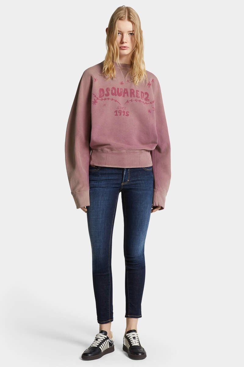 SUN FADED FIELD FIT CREWNECK 6