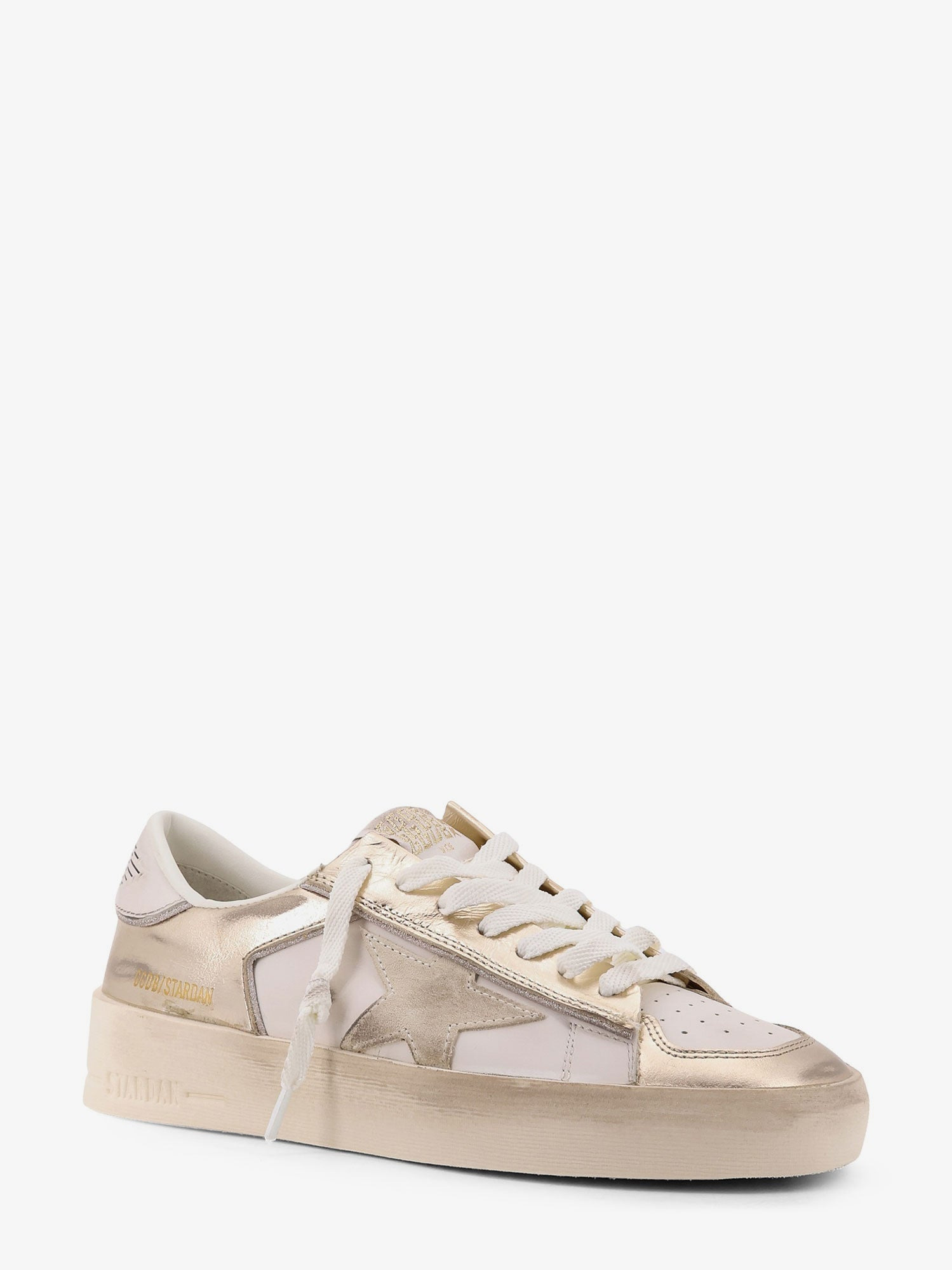Golden Goose Deluxe Brand Women Stardan Leather Low-Top Sneakers - 2