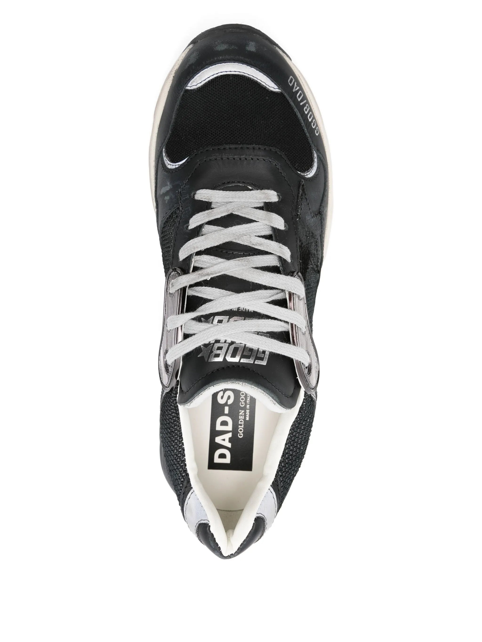 Golden Goose Dad-Star Leather Sneakers - 4