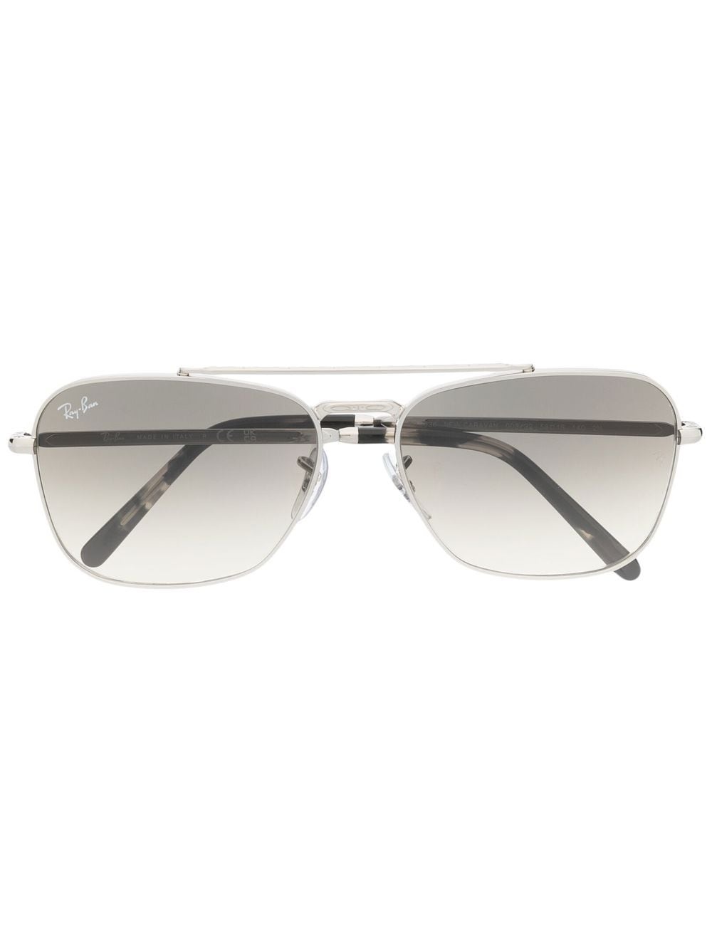 rectangular aviator sunglasses - 1