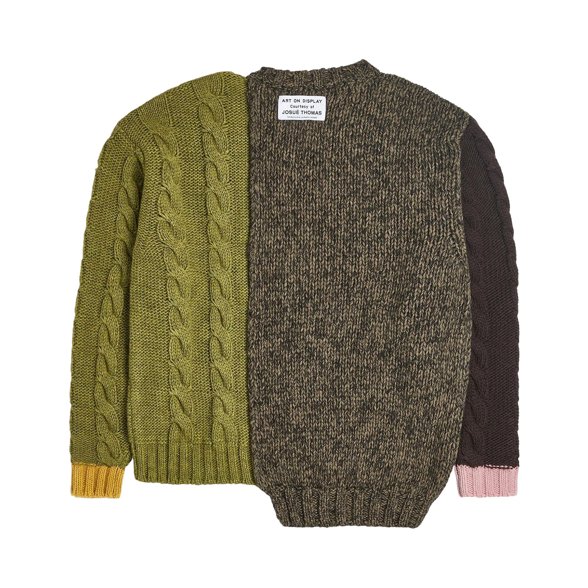 Gallery Dept. Guhl Sweater 'Green/Brown/Mauve' - 2