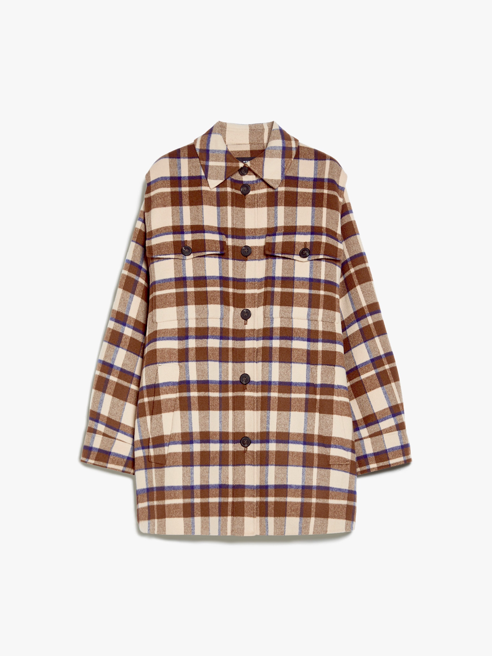 MARIO Chequered wool-blend 3-piece jacket - 1