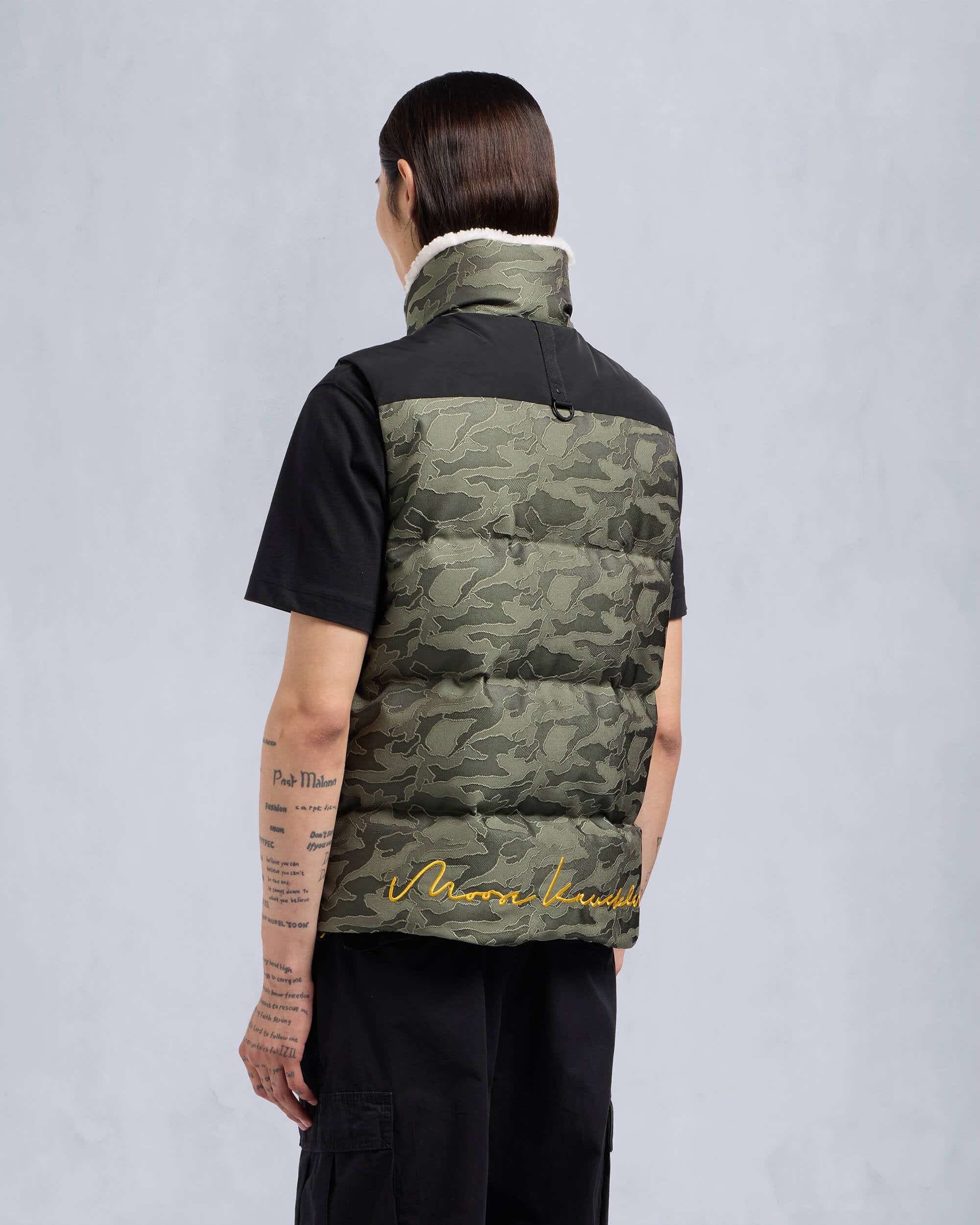 KINGS CAMO DOWN PUFFER VEST - 4