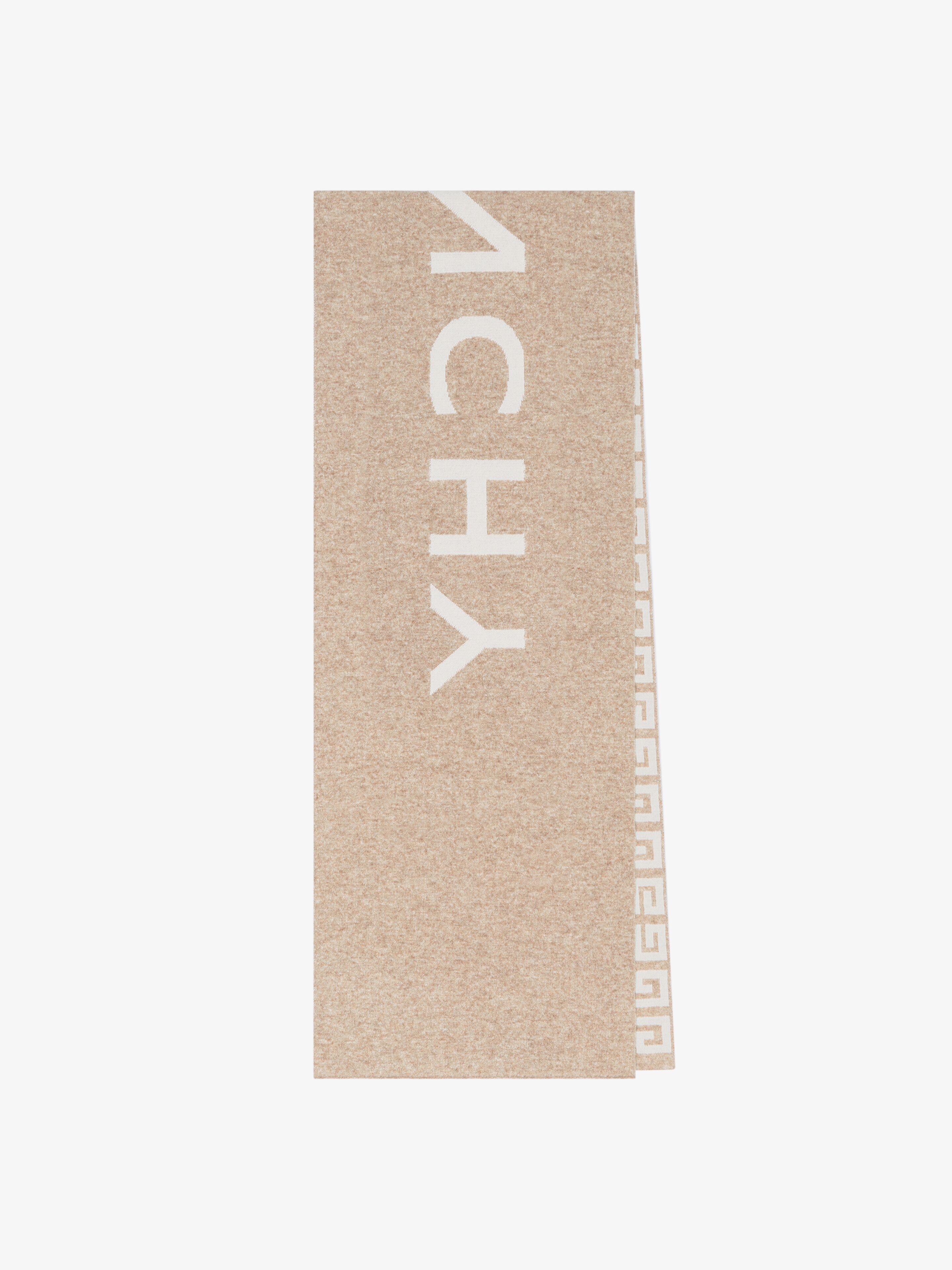 GIVENCHY 4G DOUBLE SIDED SCARF IN WOOL AND CASHMERE - 2
