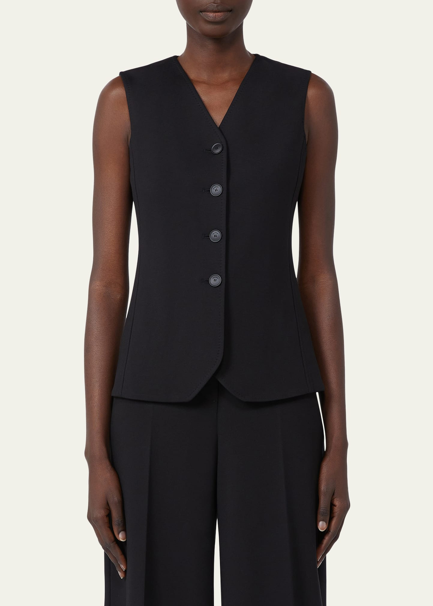 Fornovo Single-Breasted Slim Vest - 4