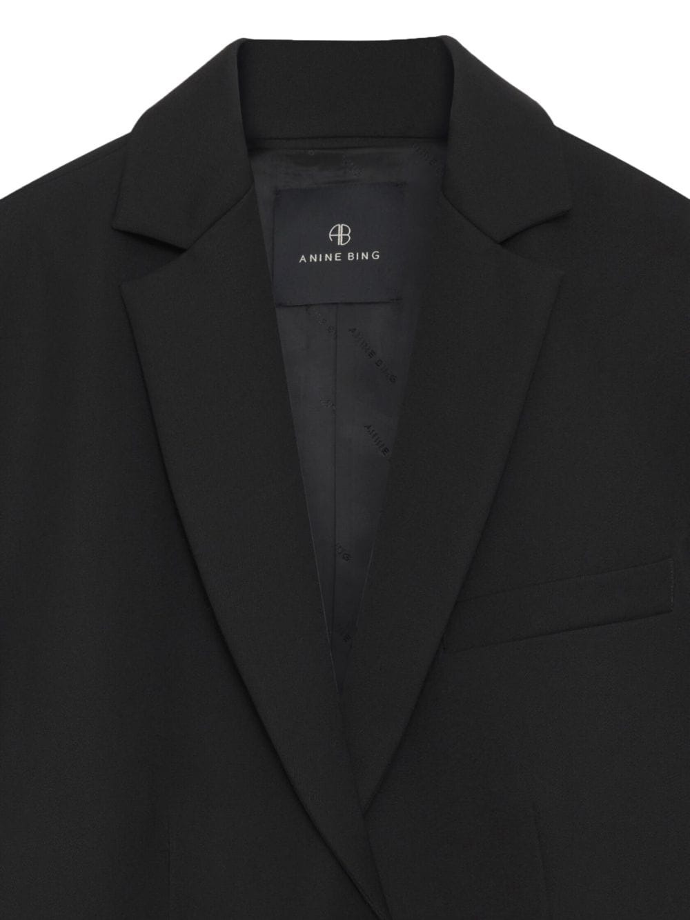 Quinn single-breasted wool blazer - 4