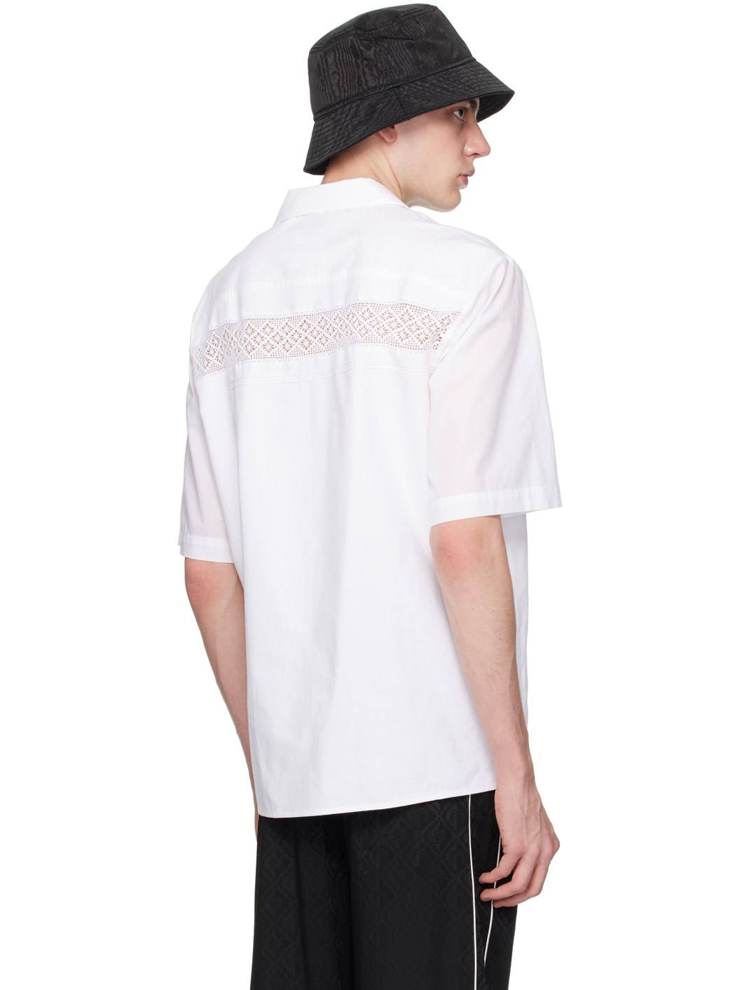 White Regenerated Household Shirt - 3