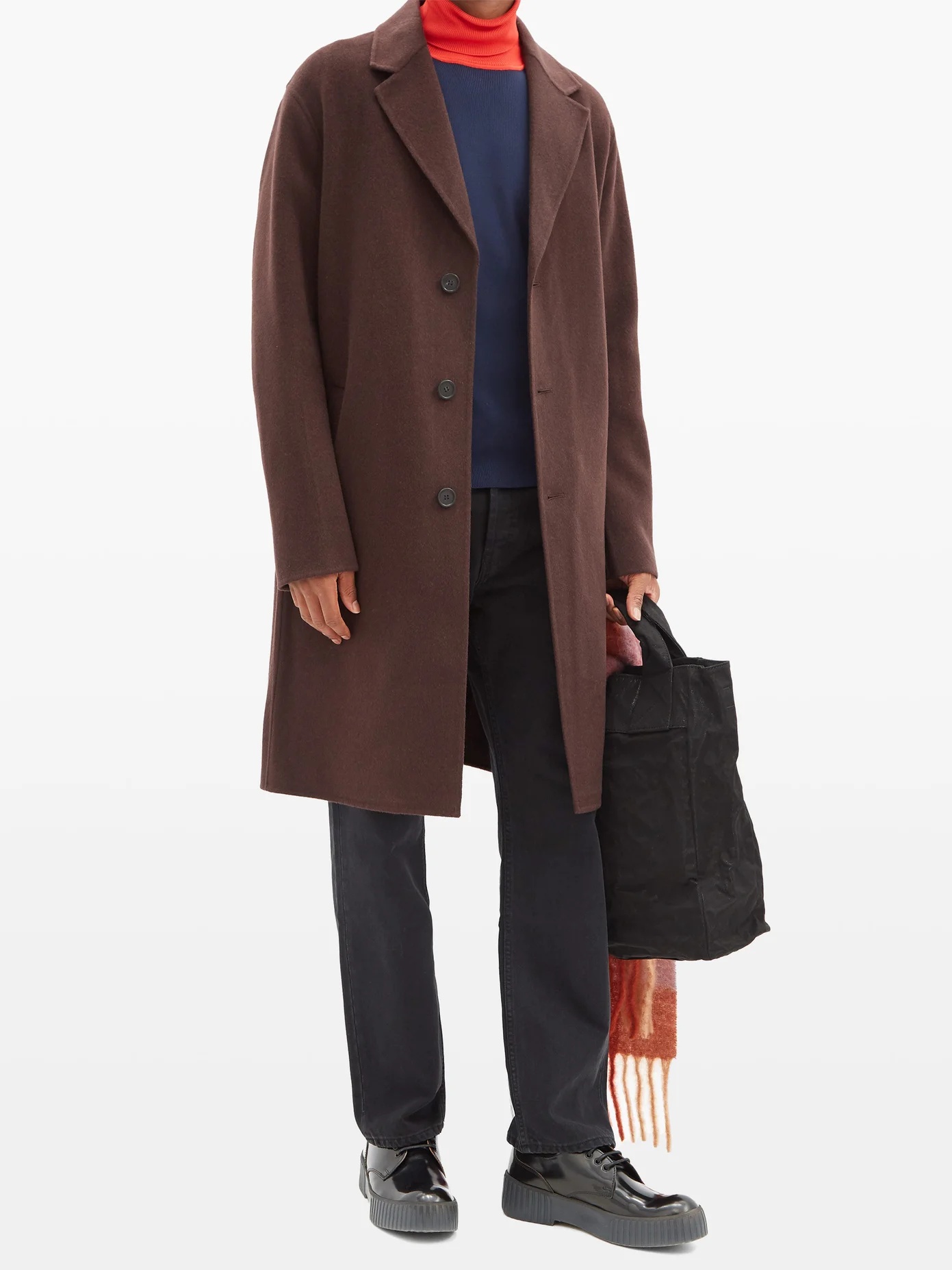 Dali brushed wool overcoat - 2