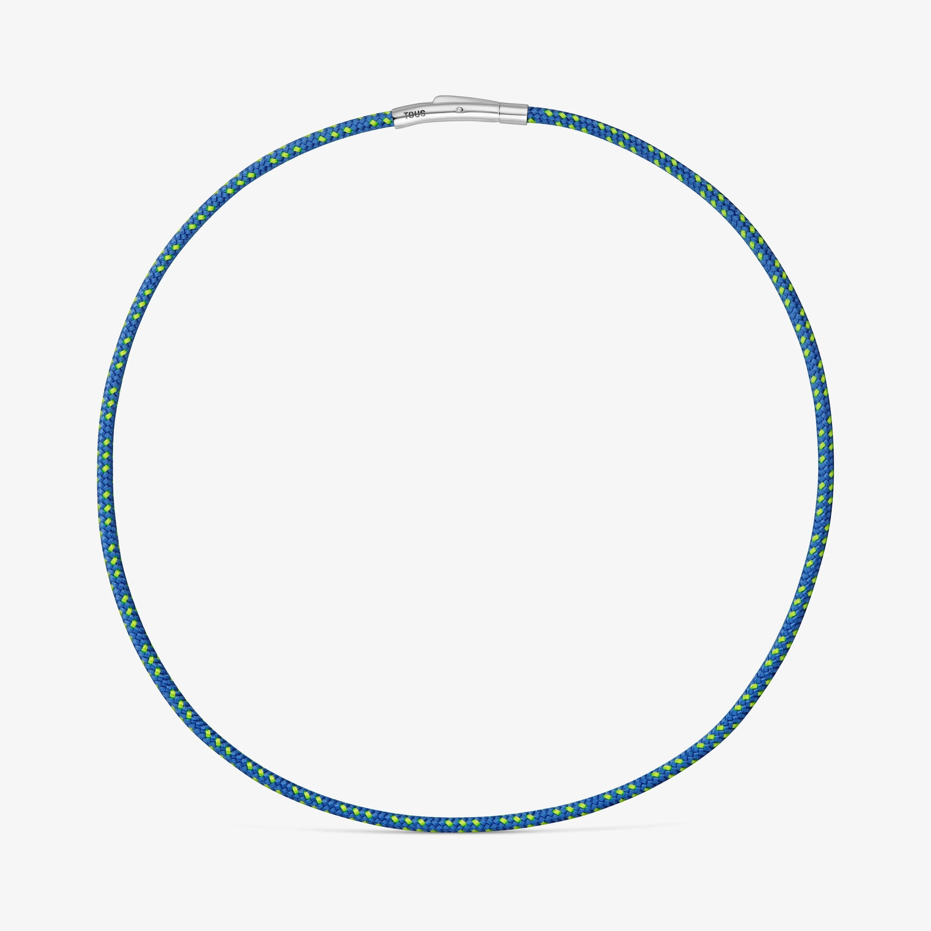 Necklace with blue cord and steel TOUS Basics - 1