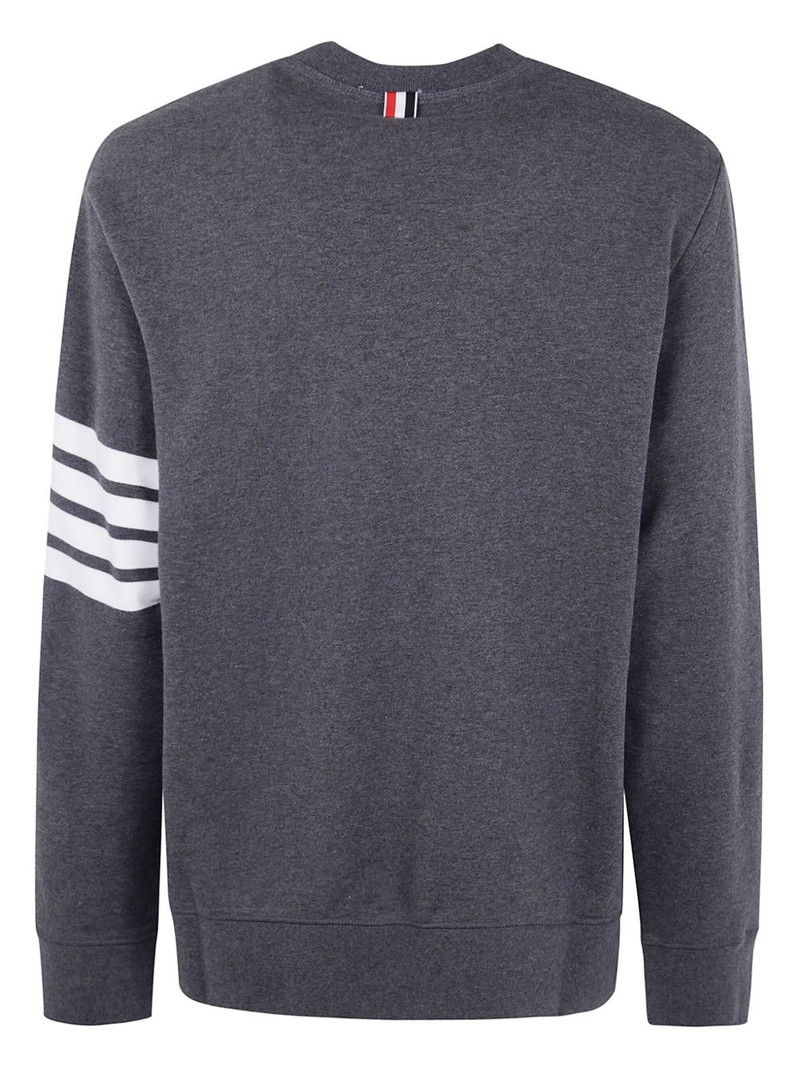 Thom Browne 4-Bar stripe sweatshirt outlook