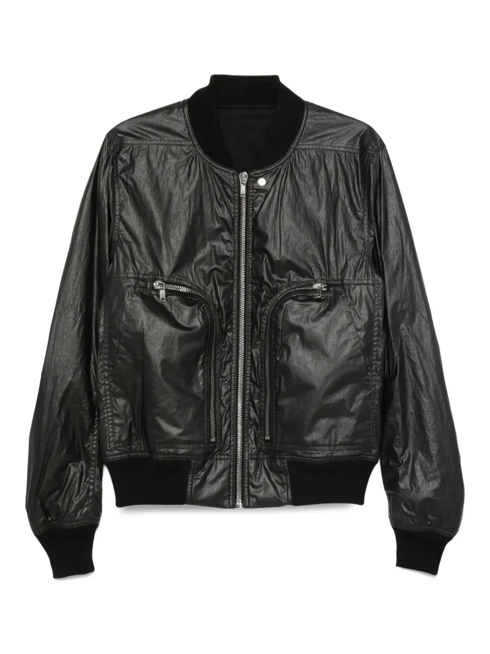 Rick Owens Men Zip-Up Bomber Jacket - 1