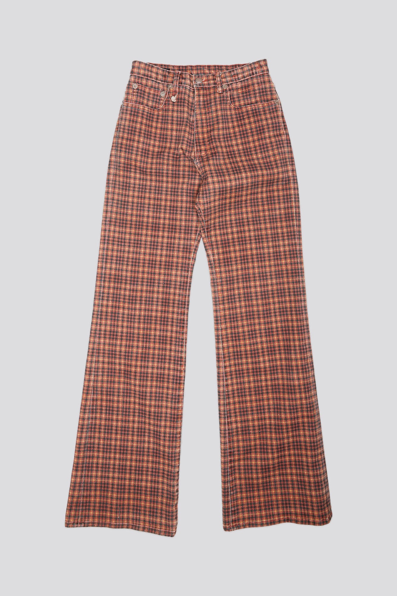 JANE JEAN - PRINTED AUBURN PLAID - R13 - 1
