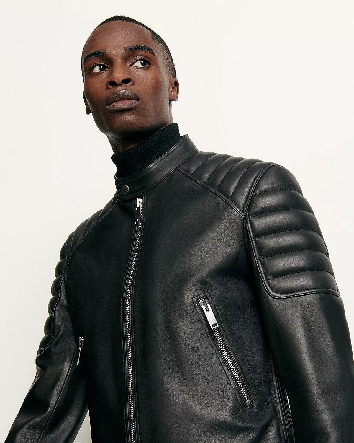 Biker Leather Jacket - 3