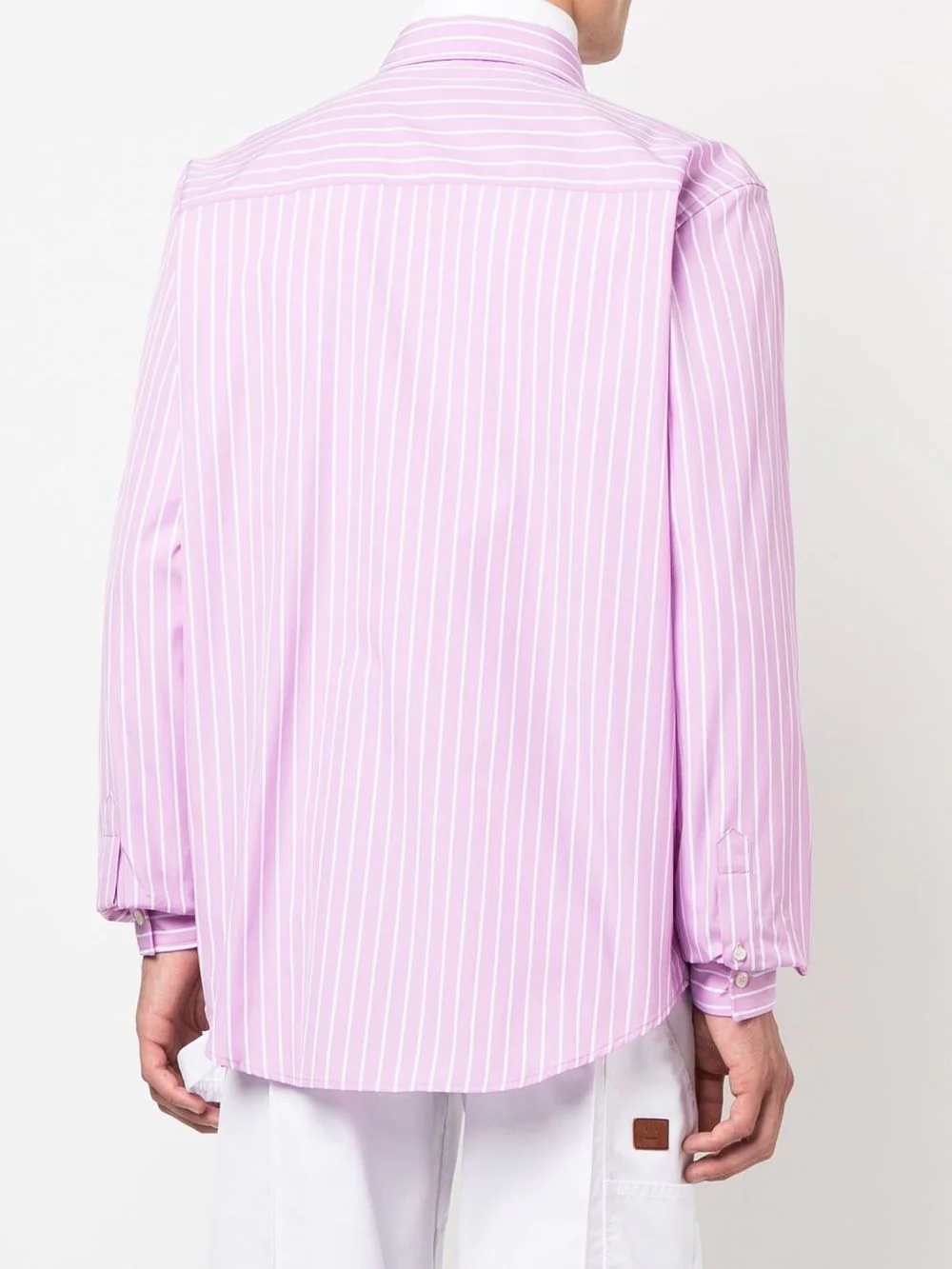 striped cotton shirt - 4