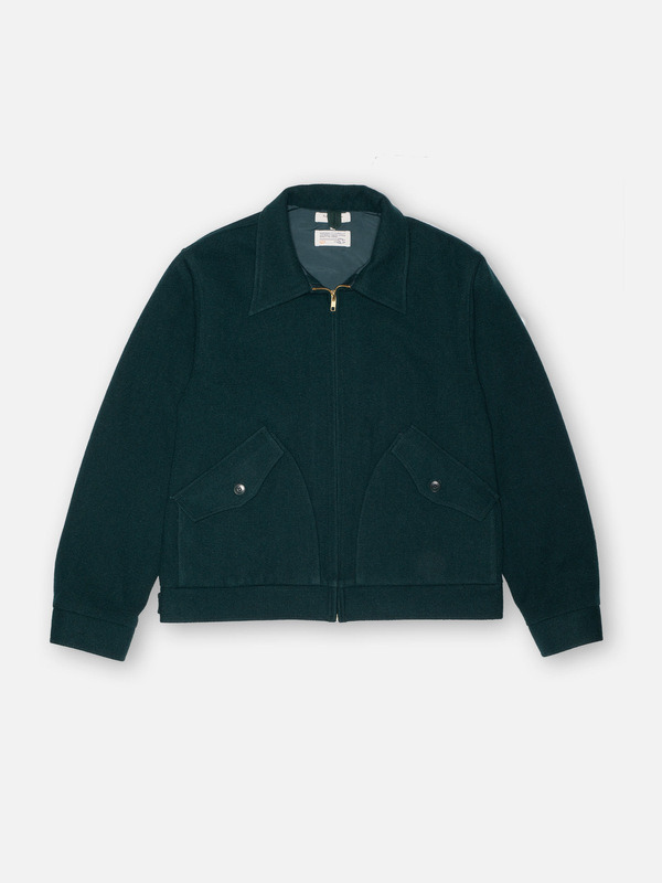 Blake Wool Jacket Racing Green - 2