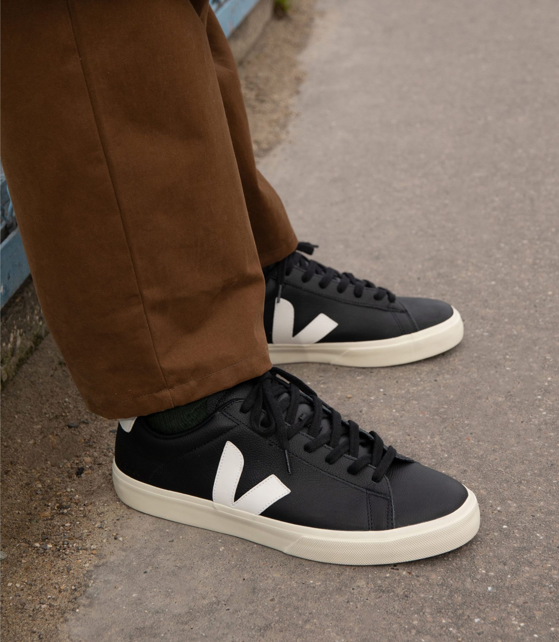 CAMPO LEATHER BLACK WHITE - 4