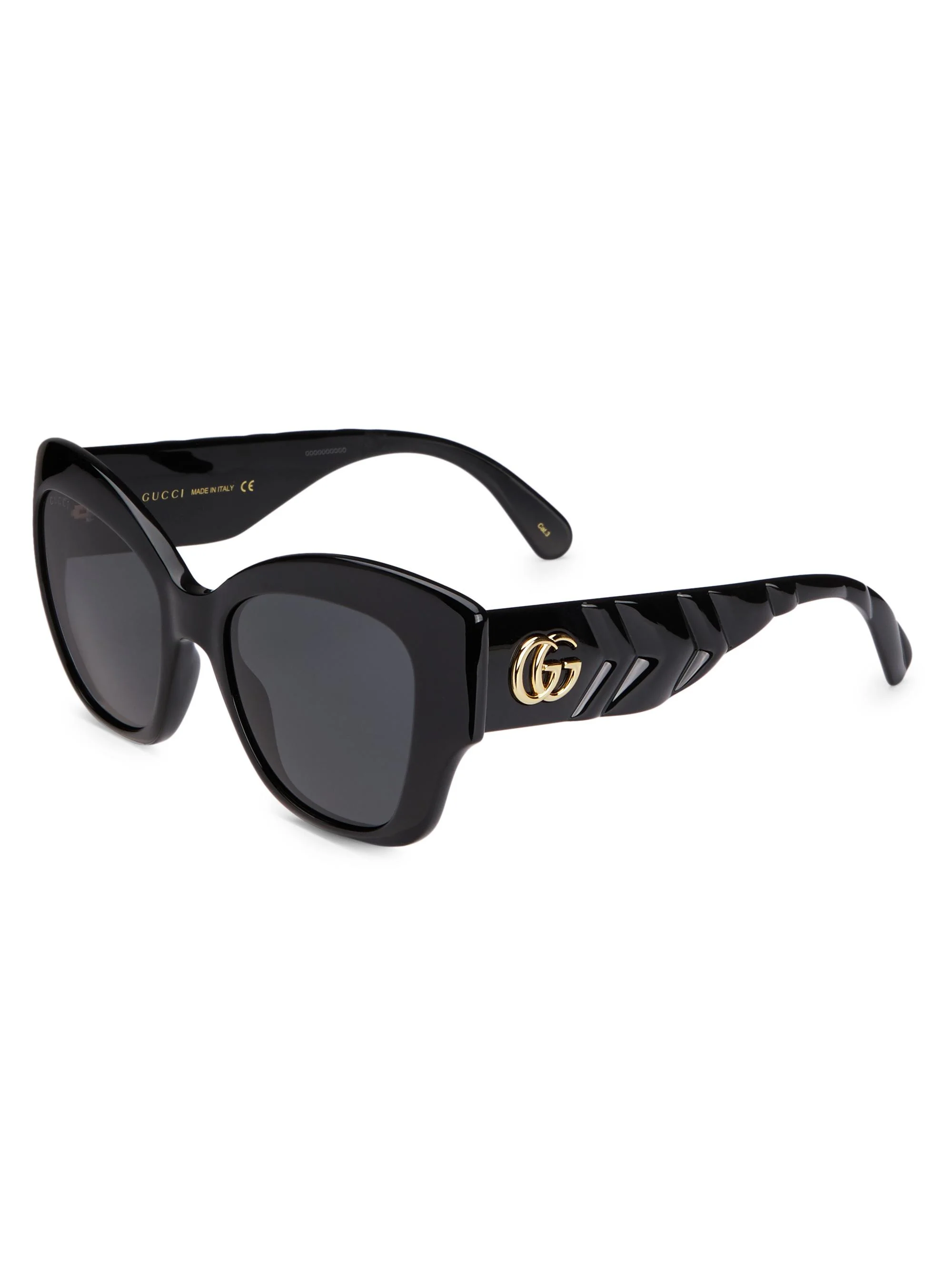 Cat-eye acetate sunglasses - 1