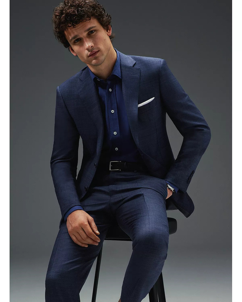 Canali Siena Sharkskin Classic Fit Suit outlook