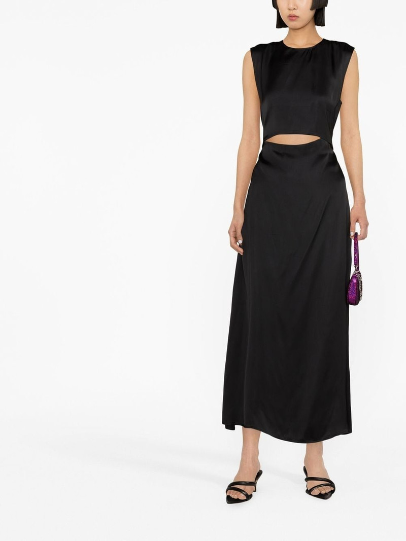 Loulou de Saison Copan satin midi dress outlook