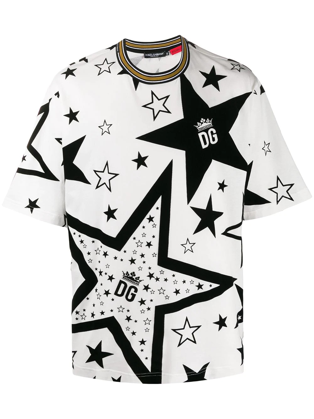 star print T-shirt - 1