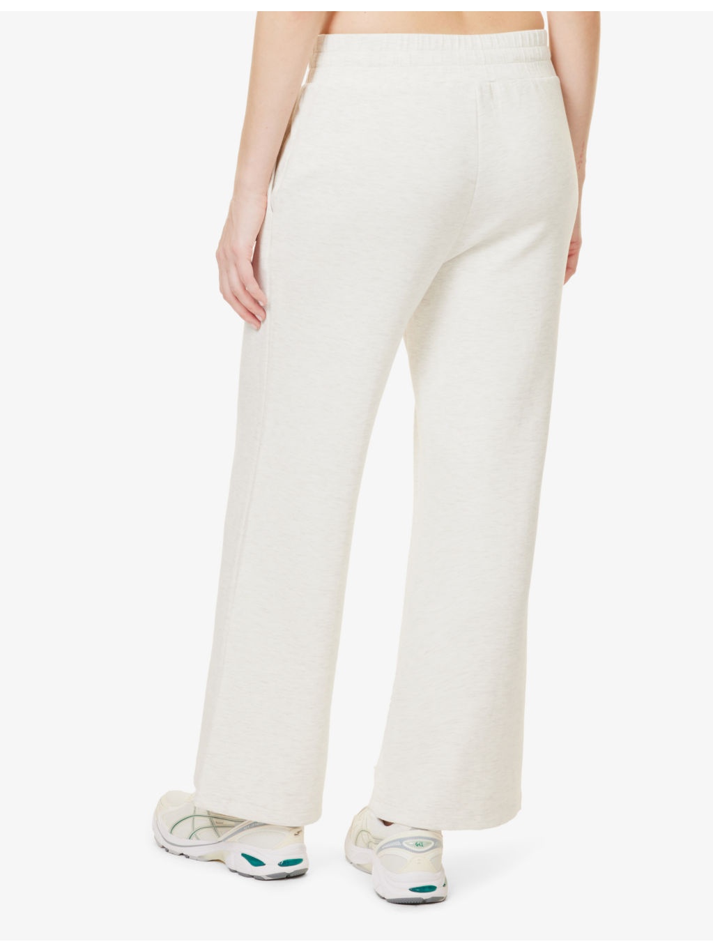 The Wide Leg 28 high-rise stretch-jersey trousers - 4