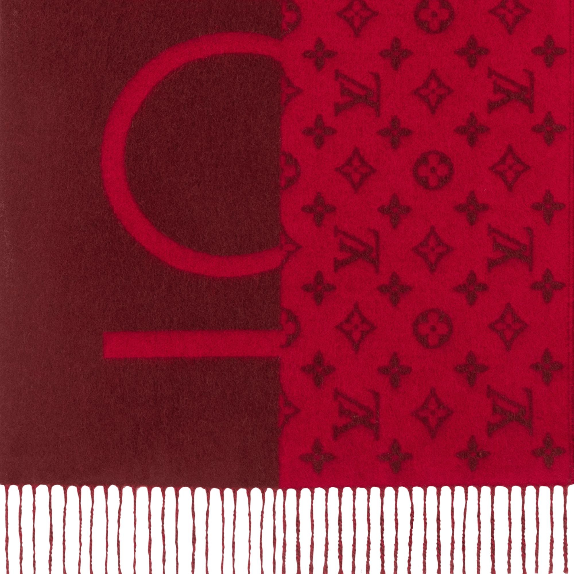 Monogram Split Scarf - 2