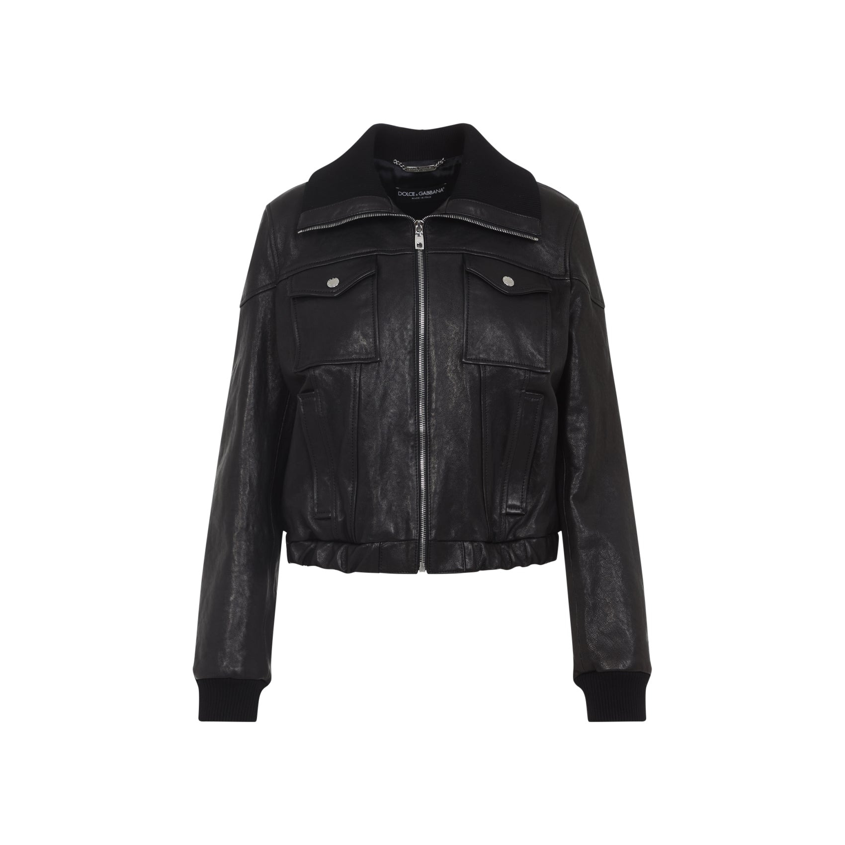 Dolce & Gabbana Leather Jacket Women - 1