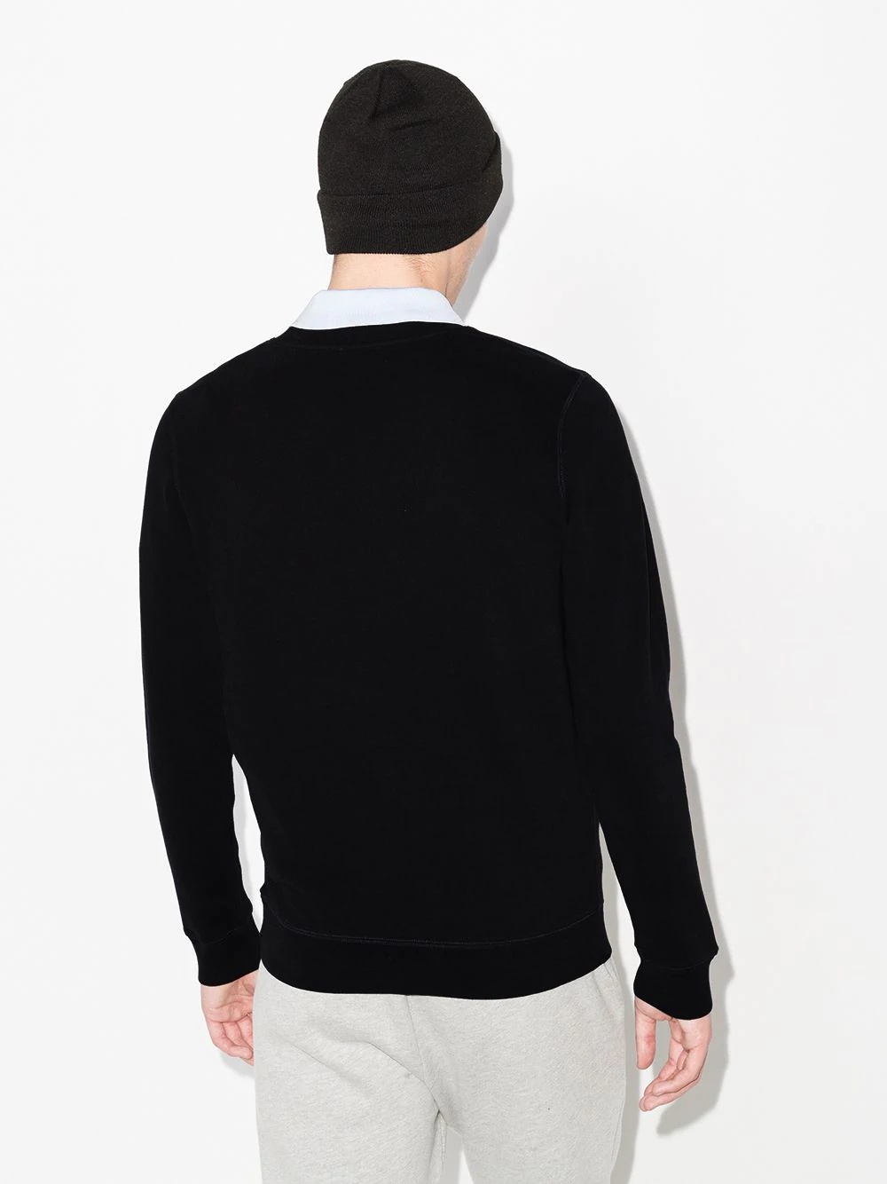 crew-neck long-sleeve sweatshirt - 3