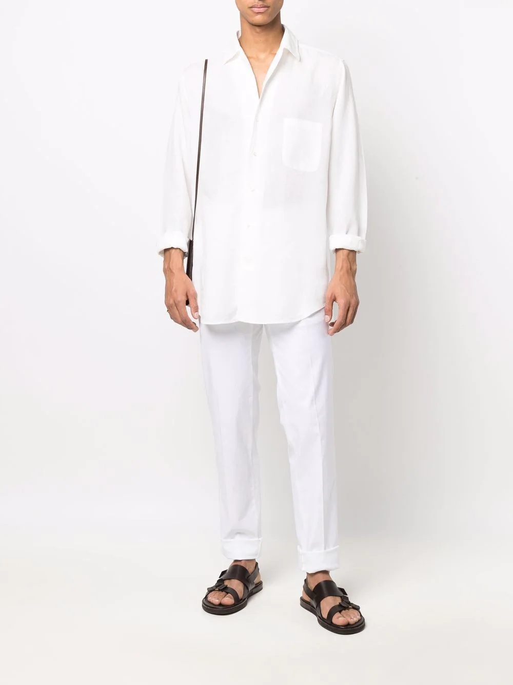 chest-pocket relaxed shirt - 2