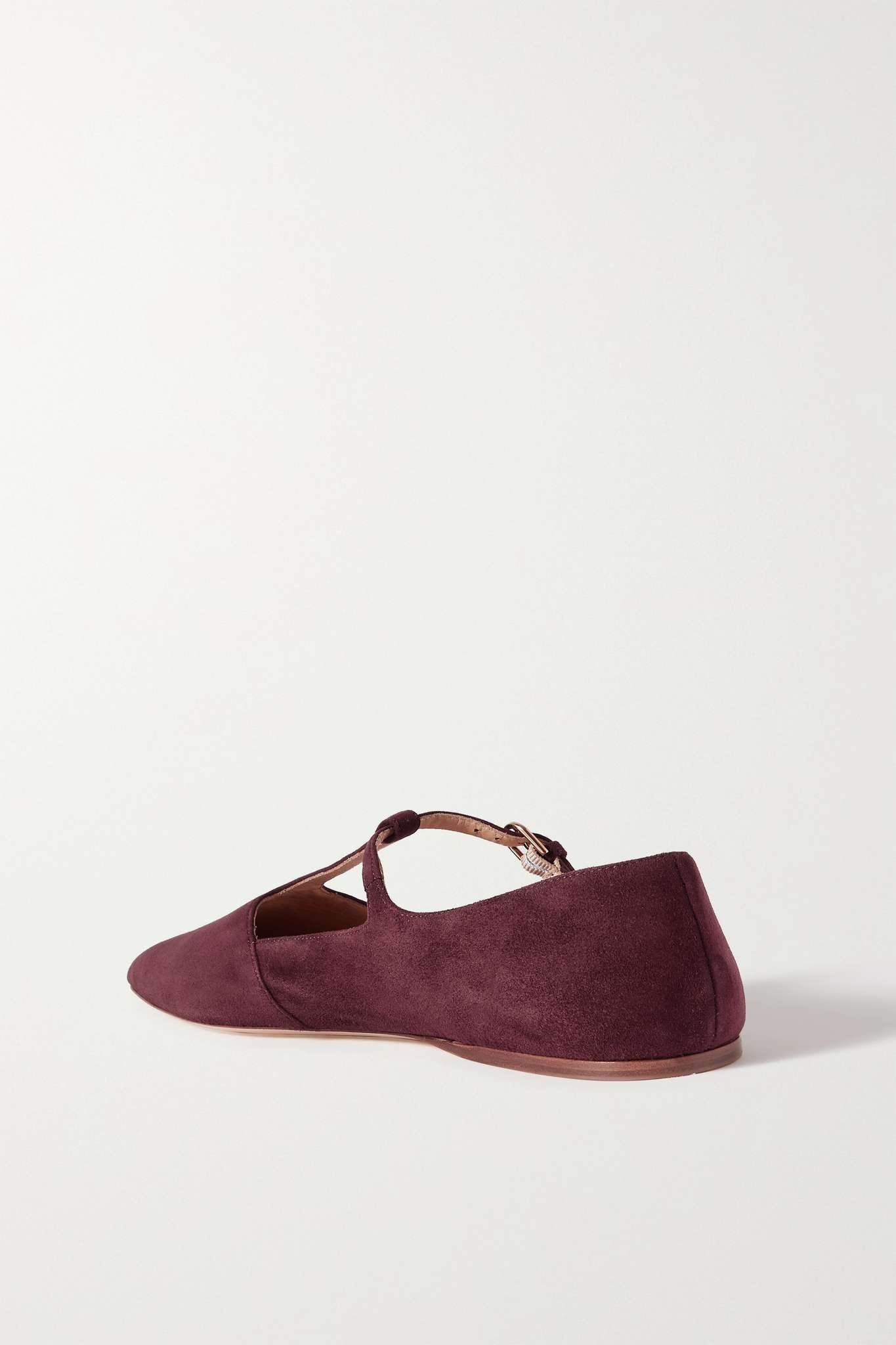 Lola suede point-toe flats - 3