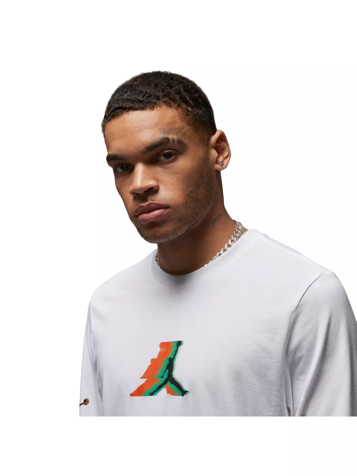Men's Brand Long-Sleeve Crewneck Tee - 3