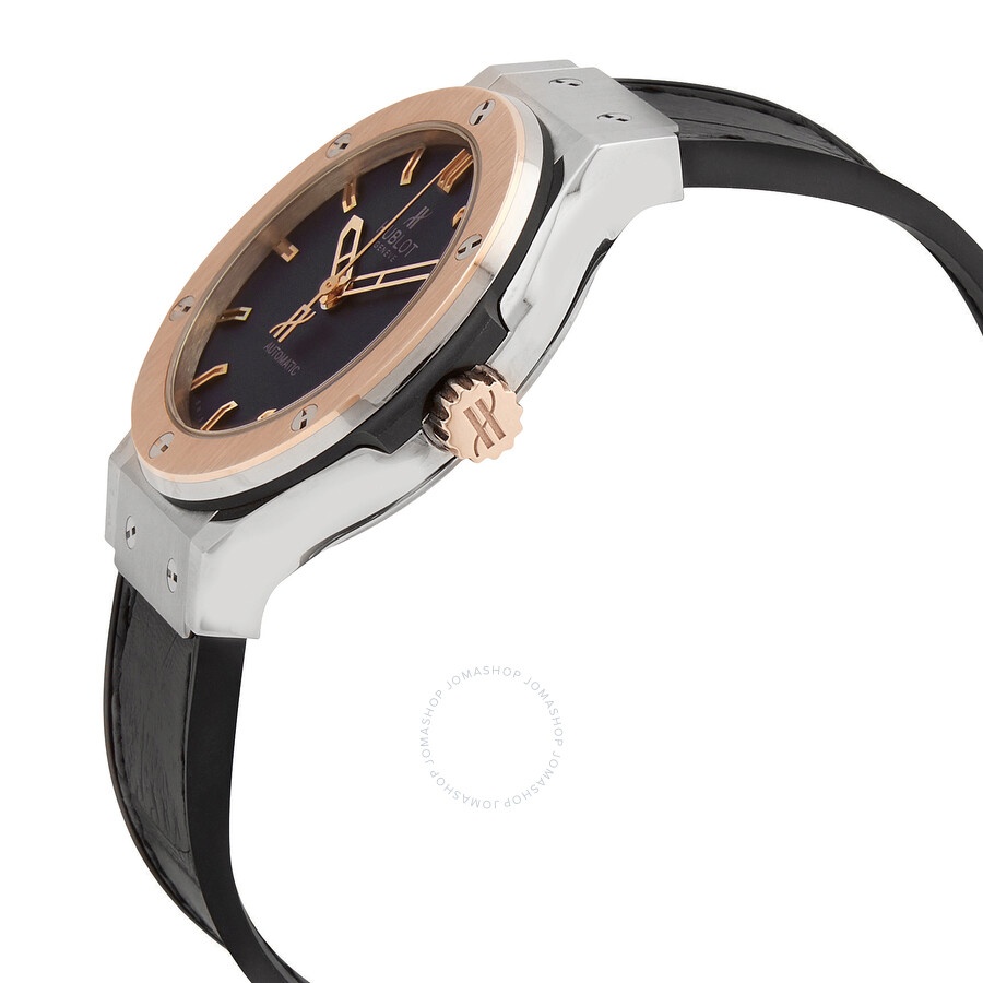 Hublot Automatic Black Dial Black Leather Men's Watch 565.NO.1180.LR - 2