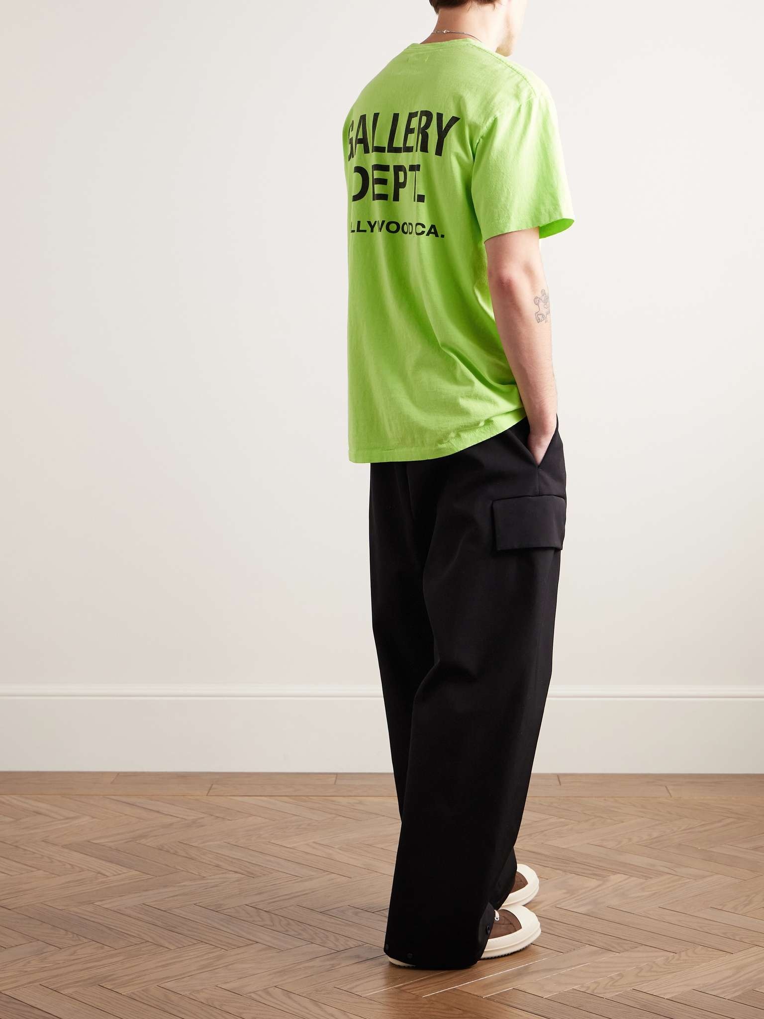 Logo-Print Cotton-Jersey T-Shirt - 2