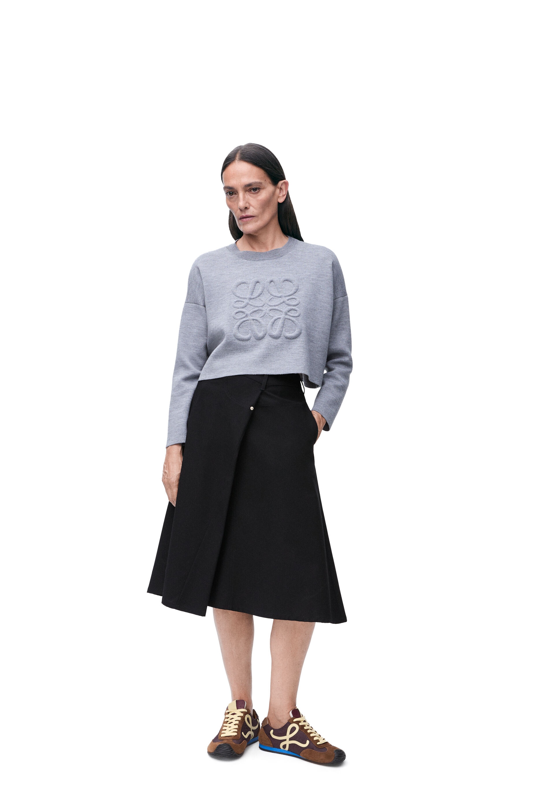 Deconstructed skirt in cotton - 2