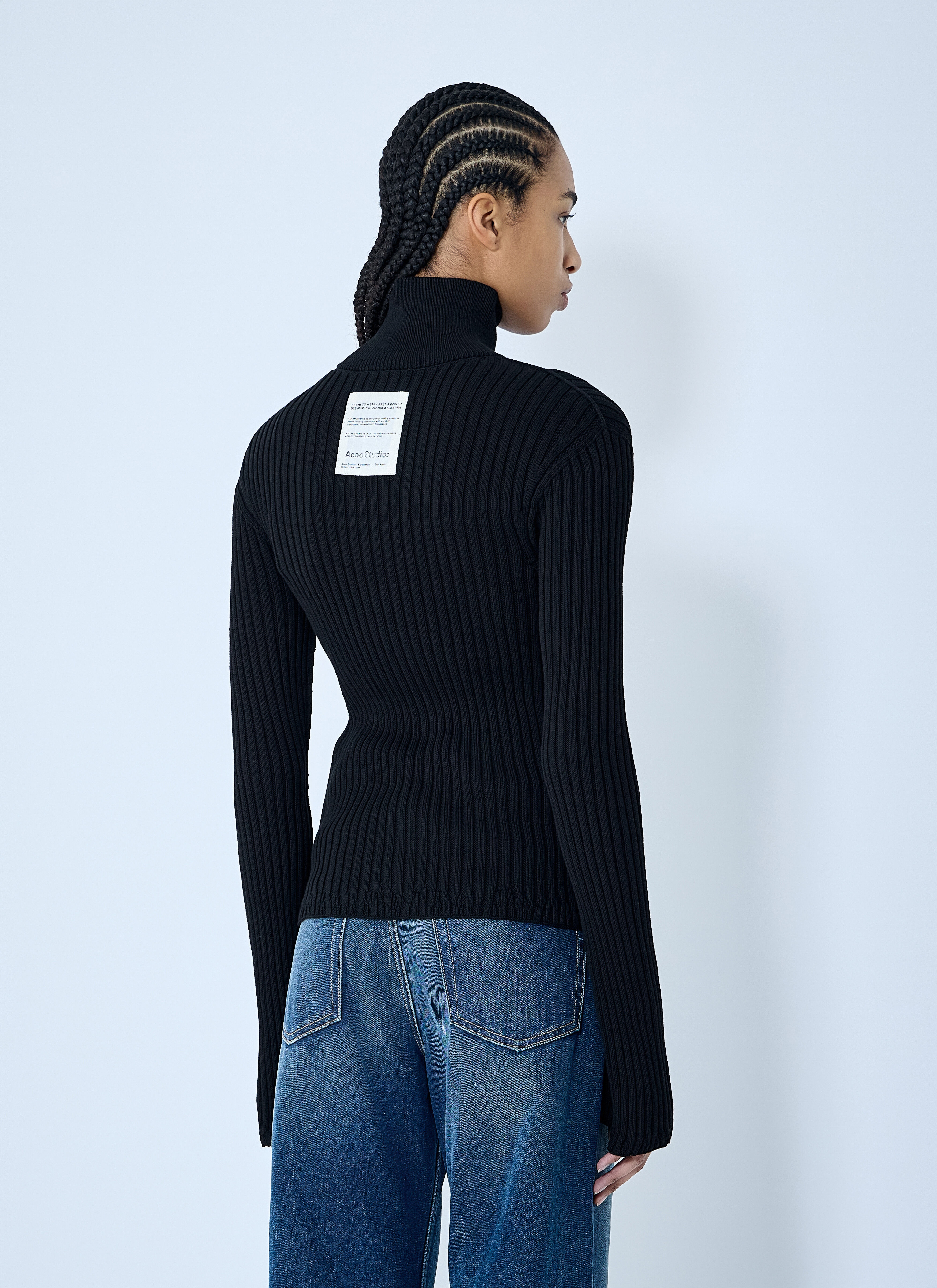 Zip-Up Knit Cardigan - 4
