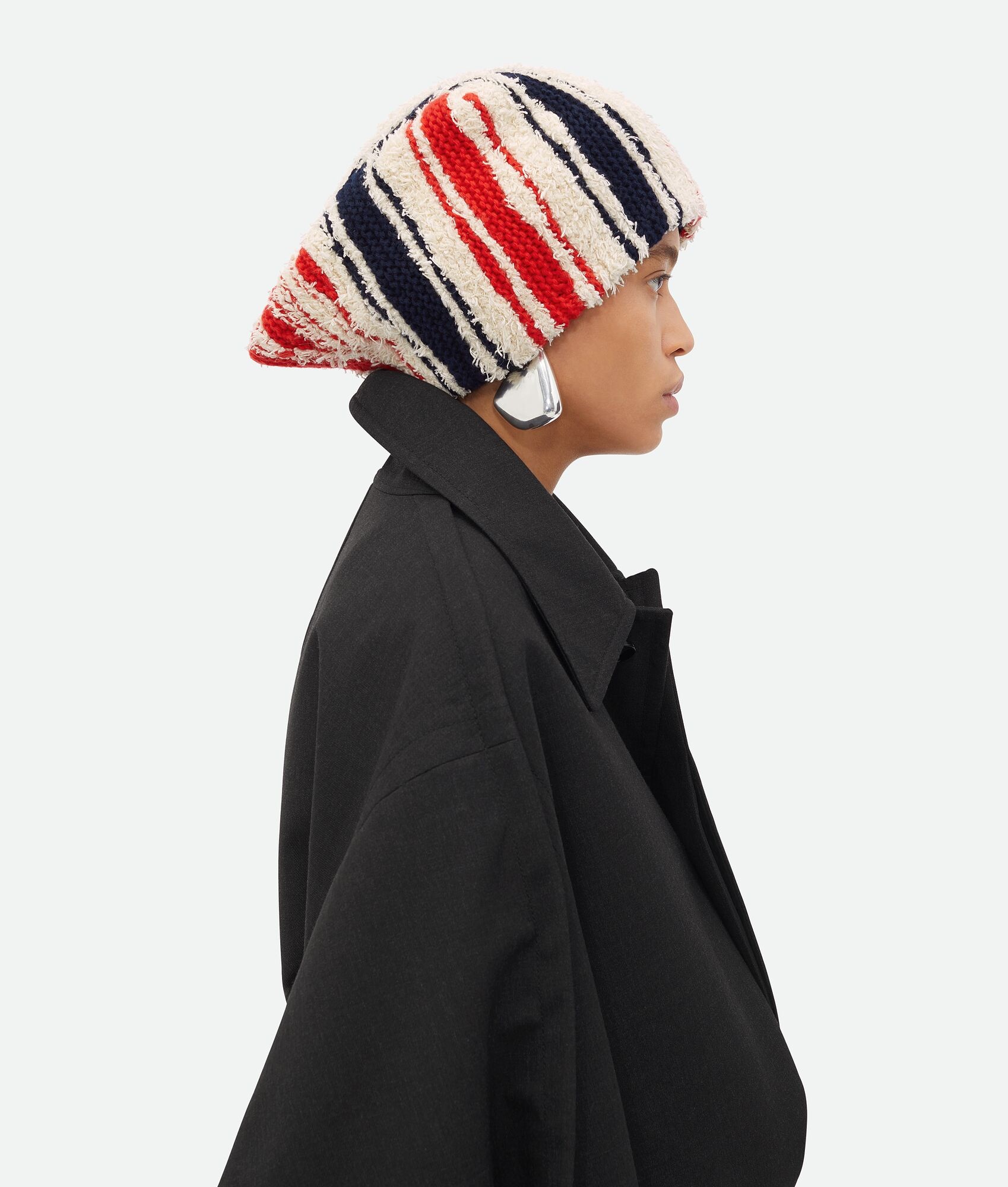 Striped Wool And Cashmere Hat - 4