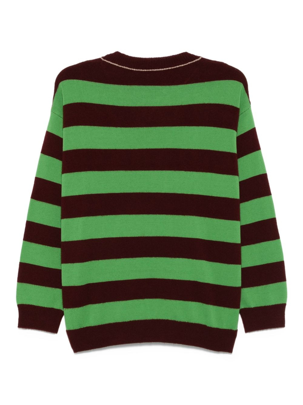 striped sweater - 2