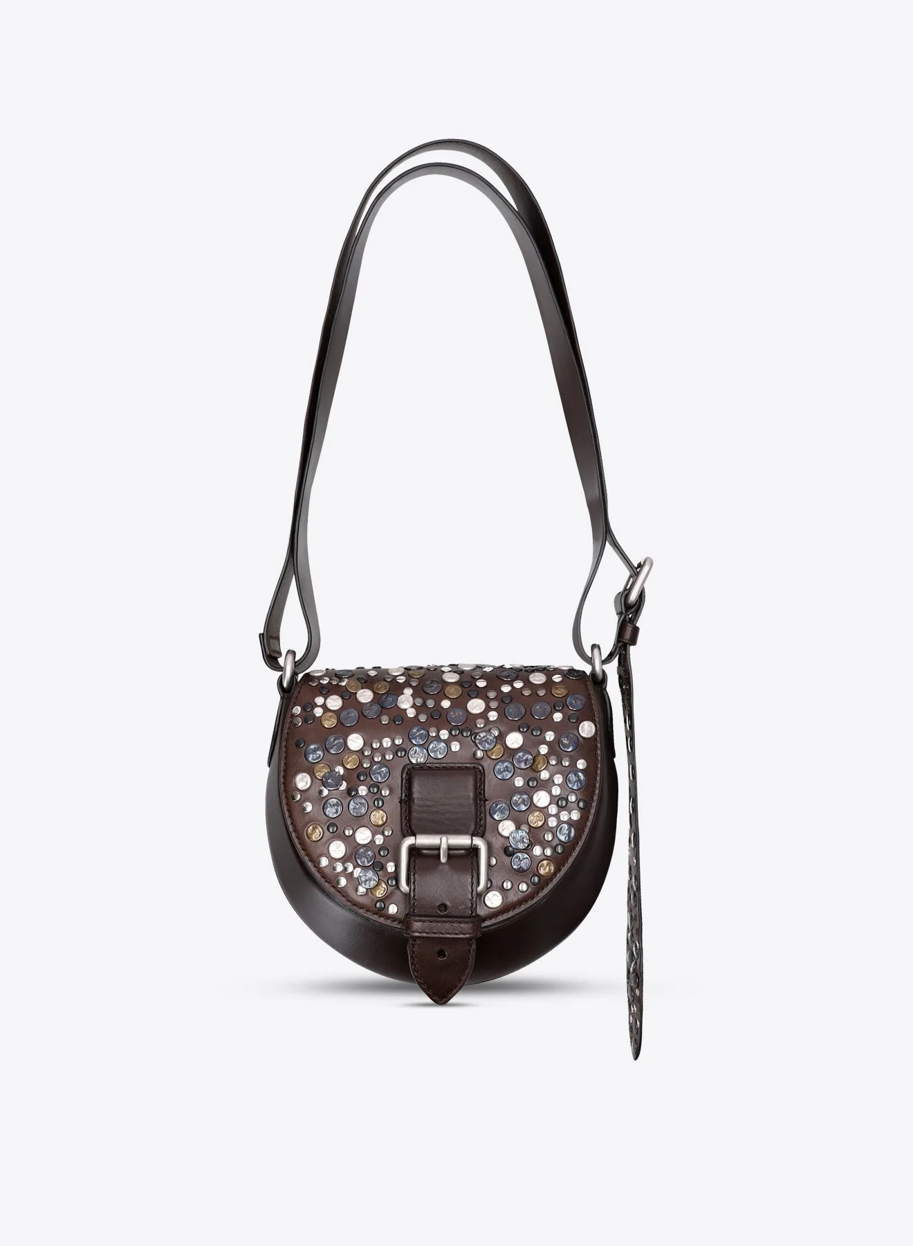 LEATHER CROSSBODY BAG - 1