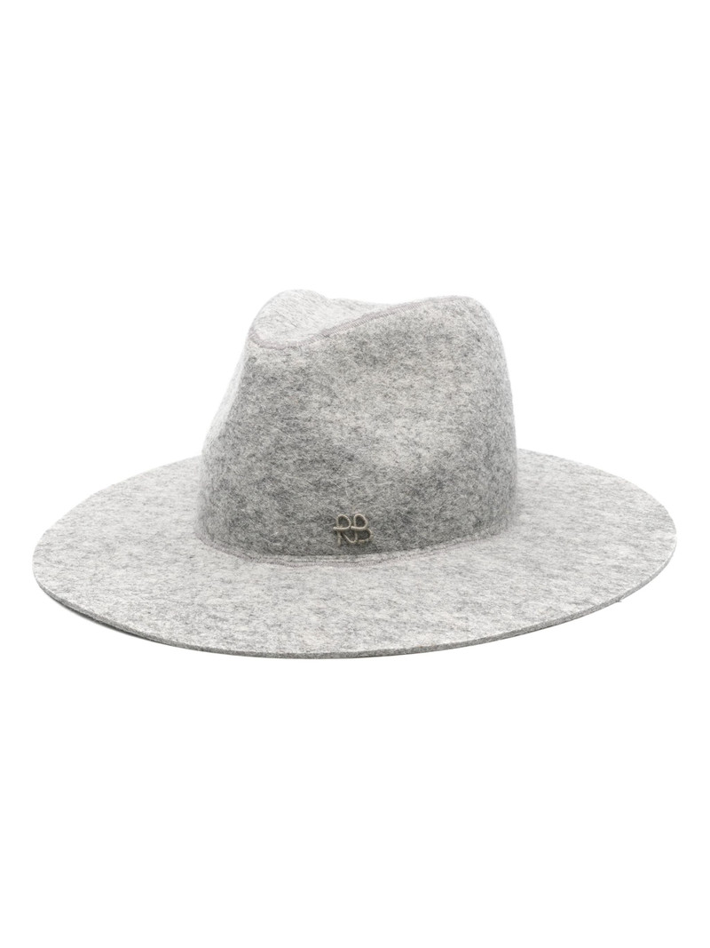 Logo-appliqué Fedora Hat 1