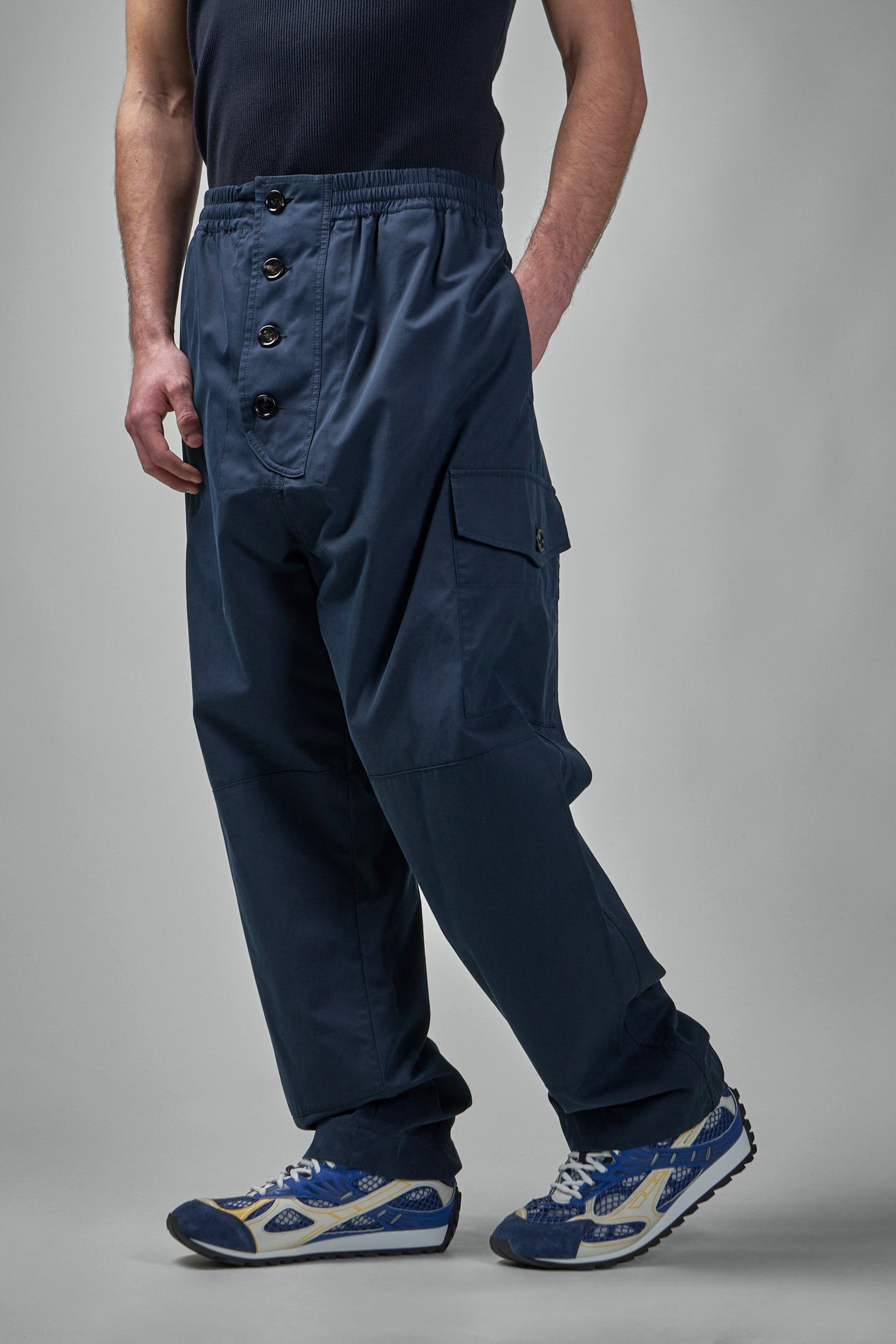 Light Cotton Twill Trousers - 3