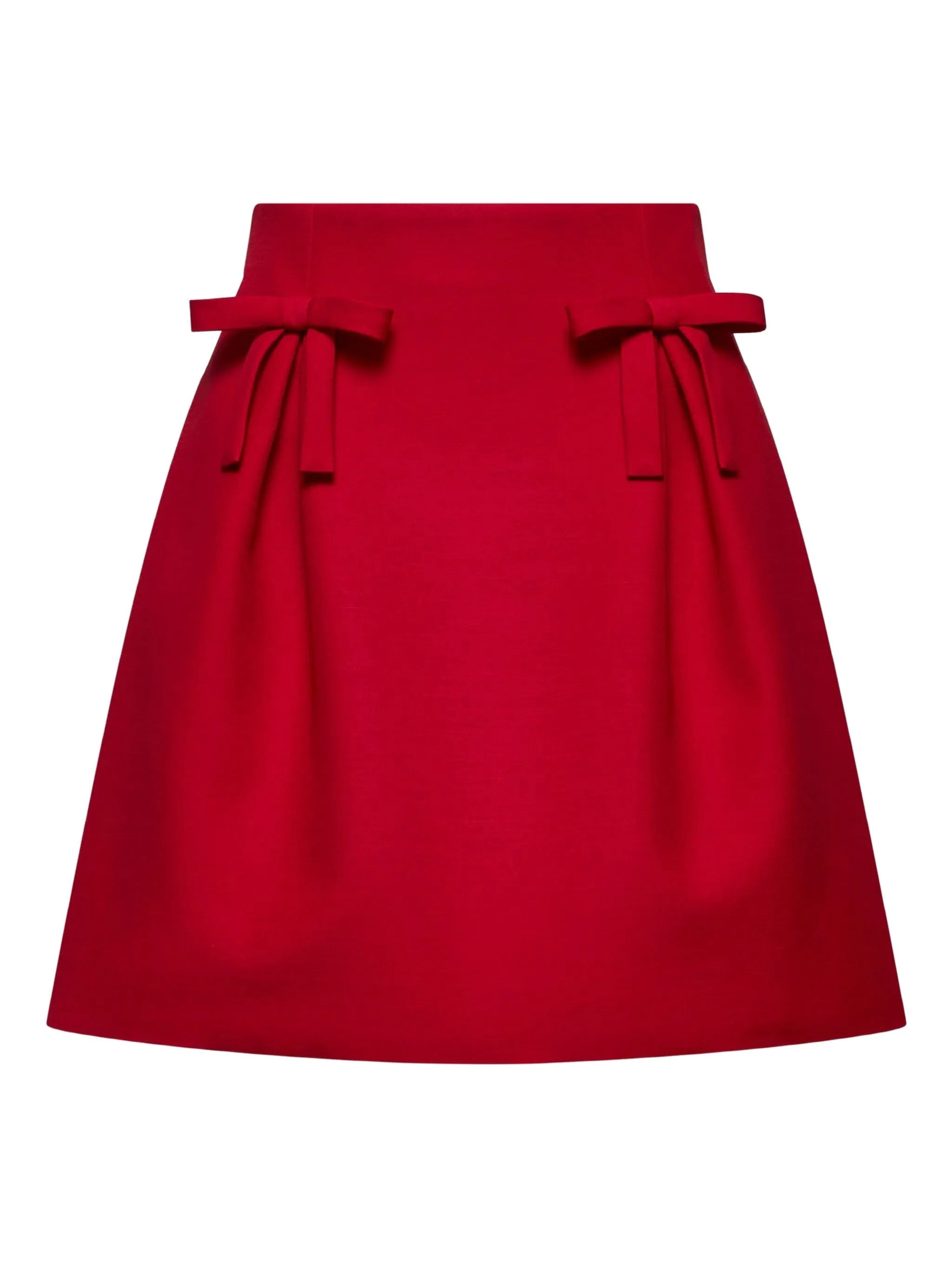 Crepe Couture A-line skirt - 1