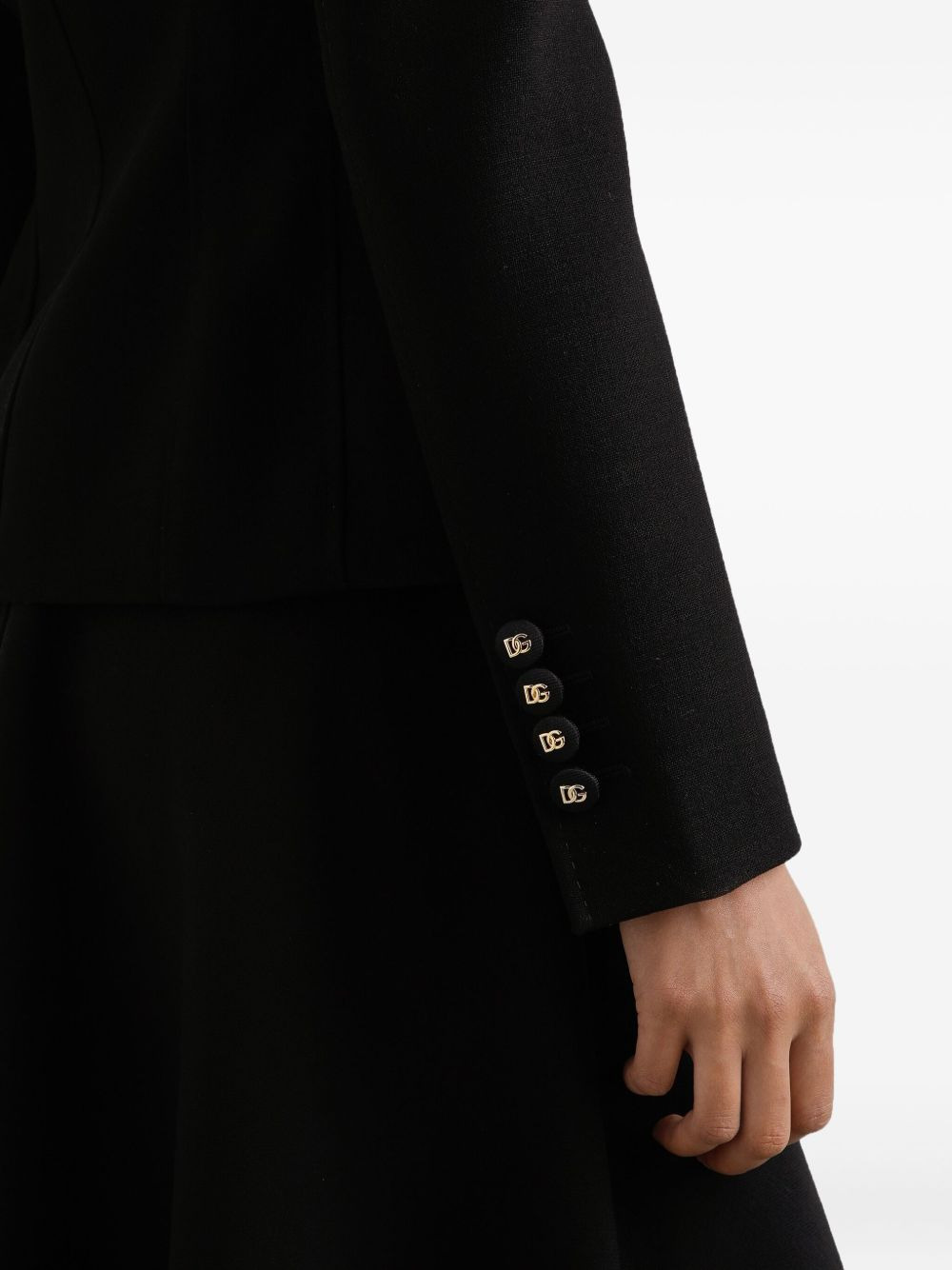 double-breasted tailored blazer - 5