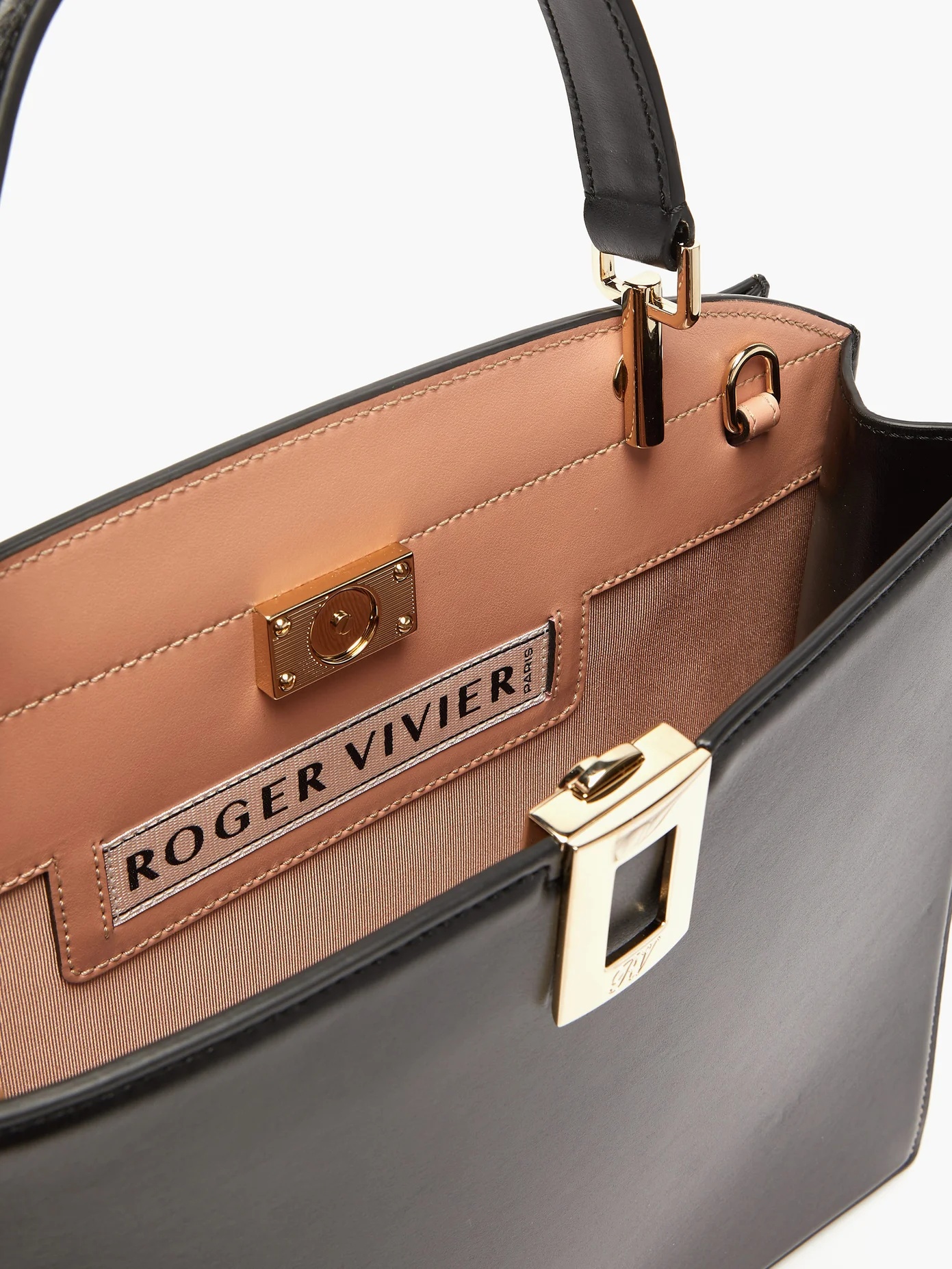 So Vivier medium leather bag - 6