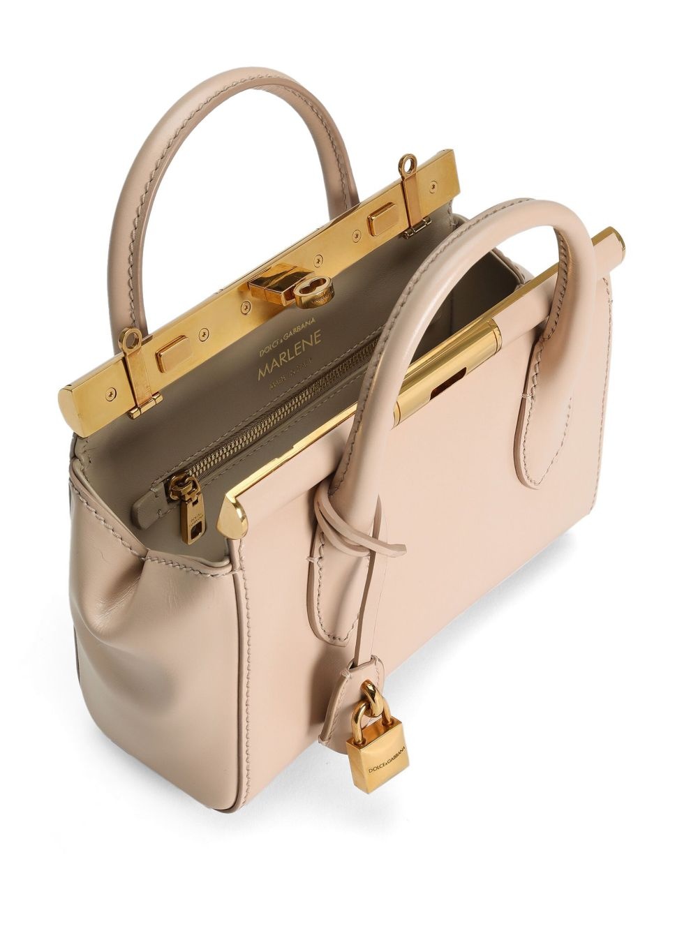 leather tote bag - 5