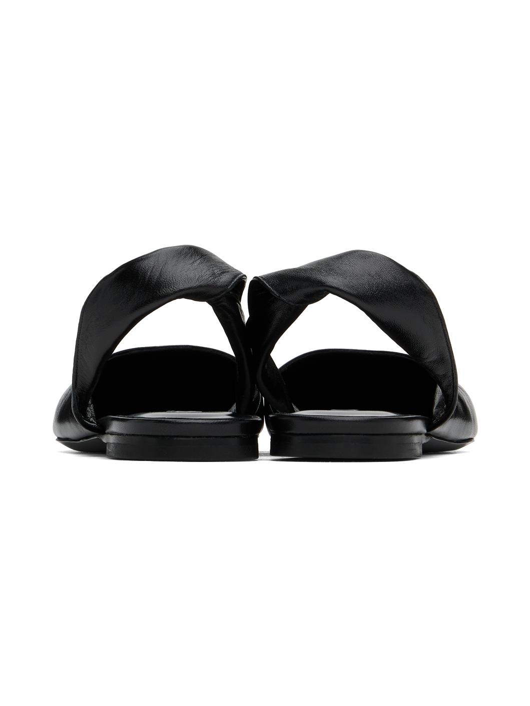 BY FAR Black Yasha Flats | REVERSIBLE