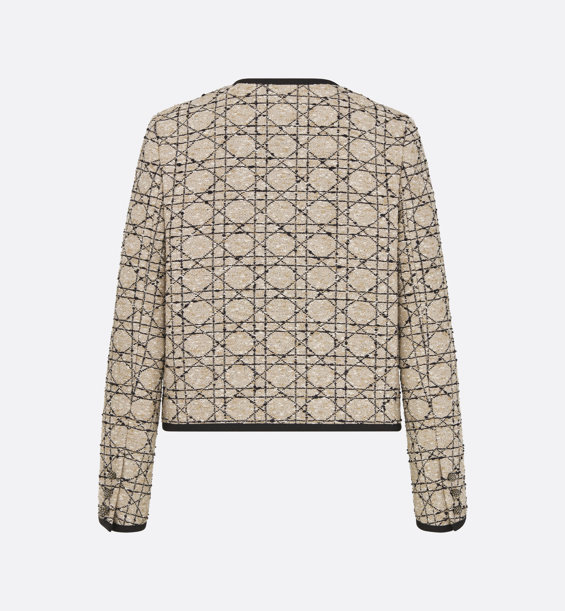 Macrocannage Cropped Jacket - 2