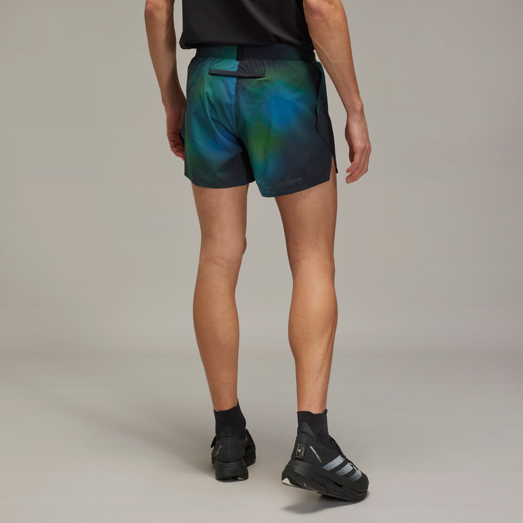 Y-3 Allover Print Running Shorts - 3