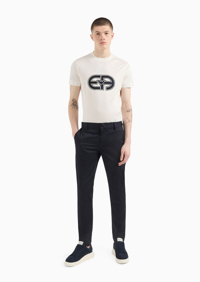 EMPORIO ARMANI Stretch-cotton chinos outlook