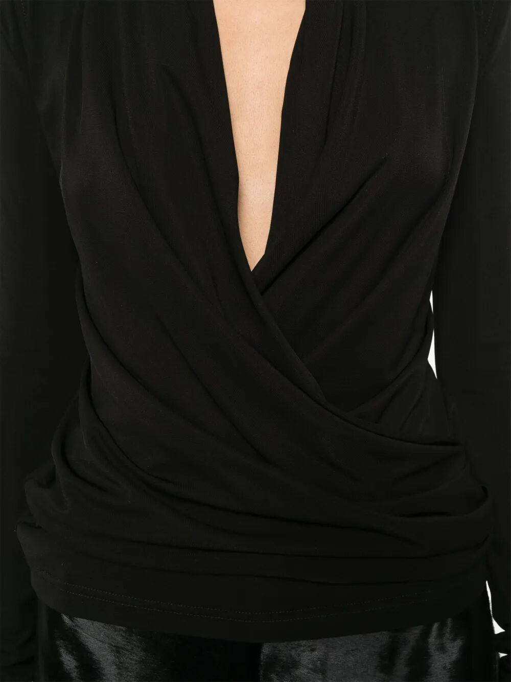 Toteme Women Overlapped Jersey Top - 4